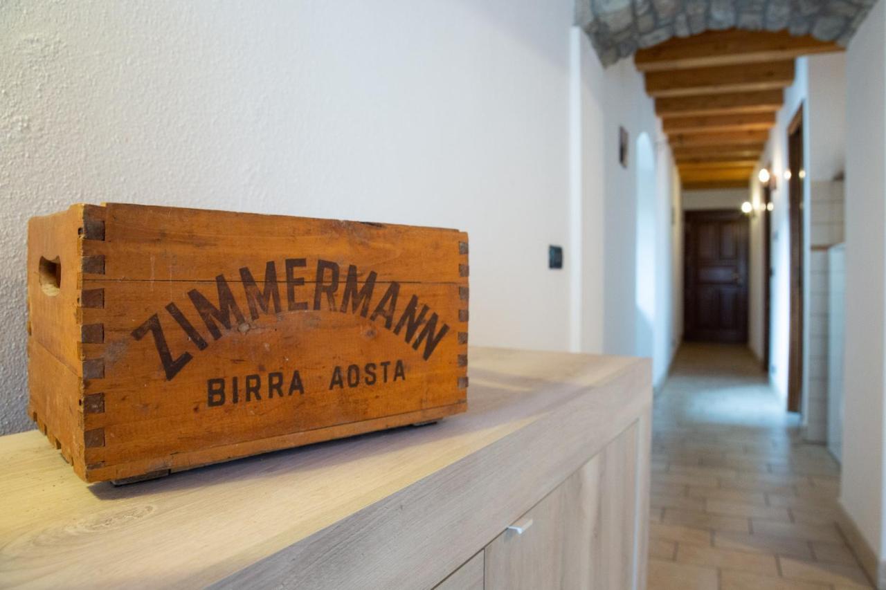 Ferienwohnung StudiÒ Aubert Aosta Exterior foto